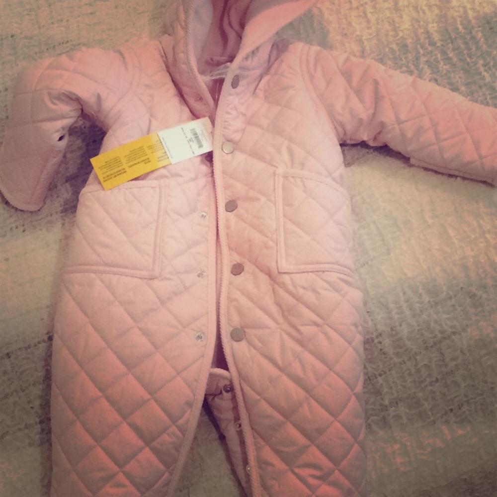 Ralph Lauren quilted snowsuit
